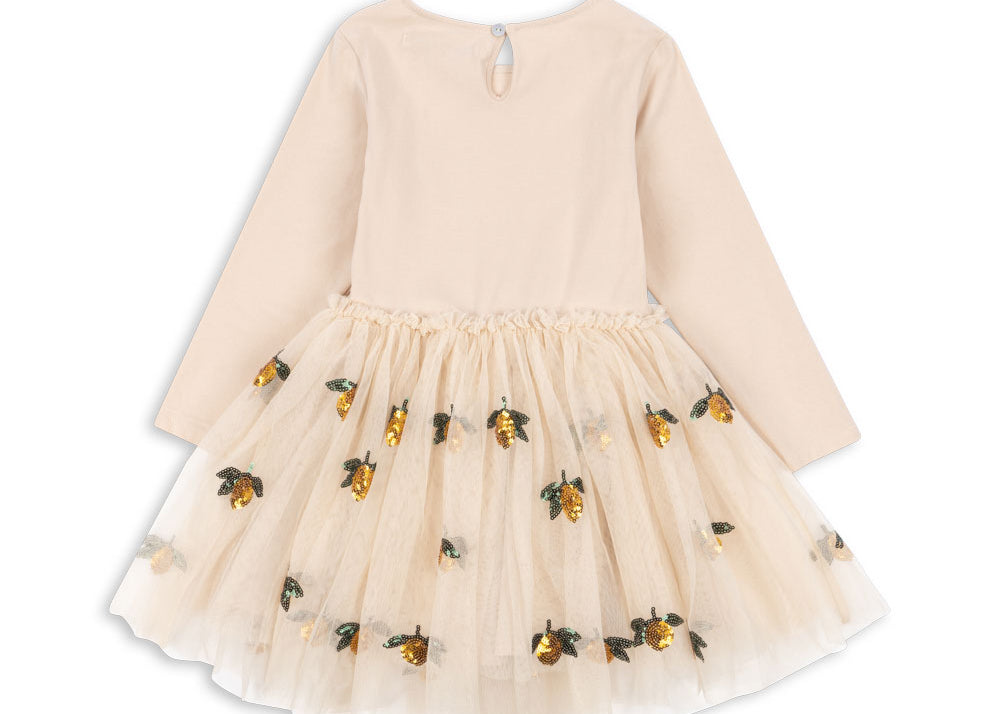 Konges Sløjd A/S WOVEN DRESSES lemon sequin