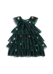 Konges Sløjd A/S WOVEN DRESSES hunter green