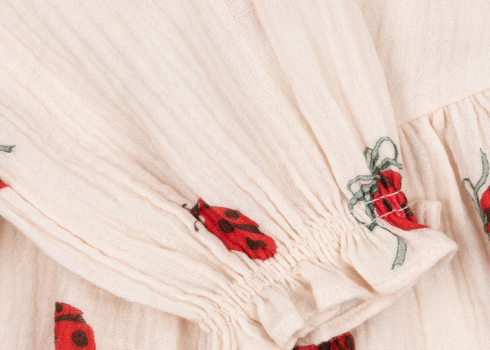 Konges Sløjd A/S WOVEN SHIRTS ladybug bow