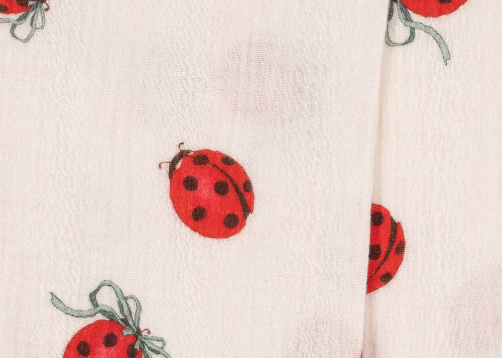 Konges Sløjd A/S Bukser - Vævet ladybug bow