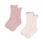 Konges Sløjd A/S Sokker rose/off white