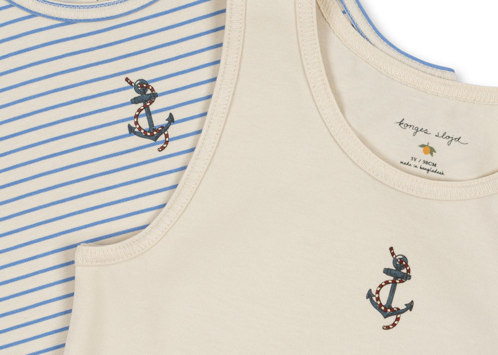 Konges Sløjd A/S Undertøj stripe provence mix