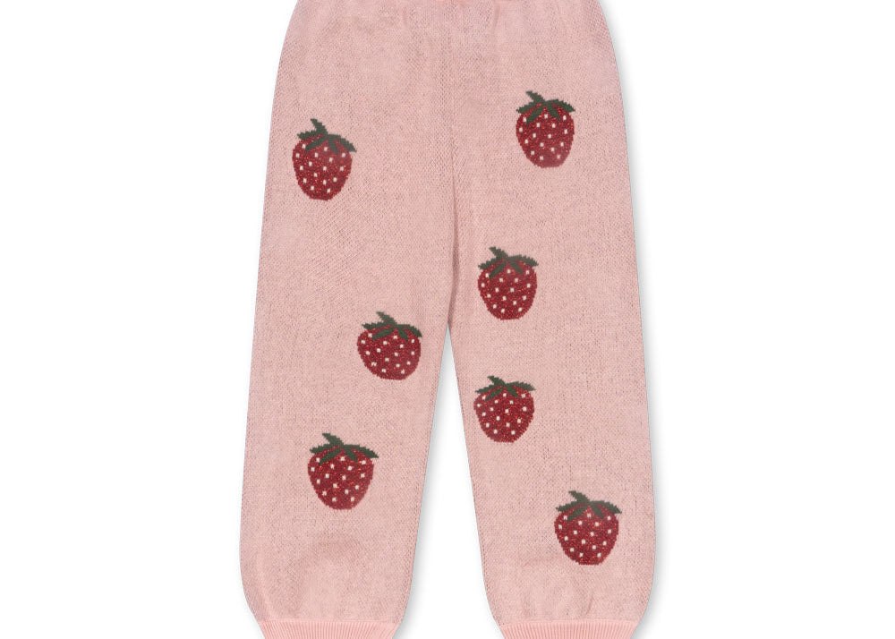 Konges Sløjd A/S Bukser - Strik strawberry