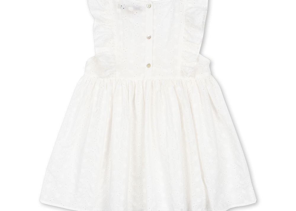 Konges Sløjd A/S WOVEN DRESSES optic white