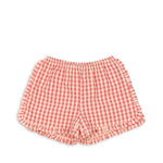 Konges Sløjd A/S Shorts og bloomers - Vævet flamingo plume check