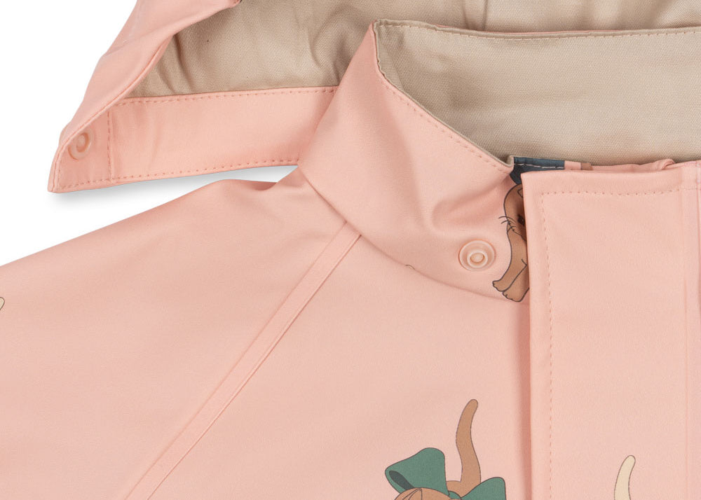 Konges Sløjd A/S Regntøj bow kitty pink