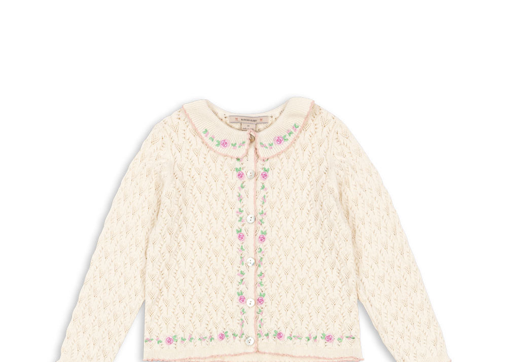 Konges Sløjd A/S Striktrøjer cream off white