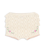 Konges Sløjd A/S Shorts og bloomers - Strik cream off white