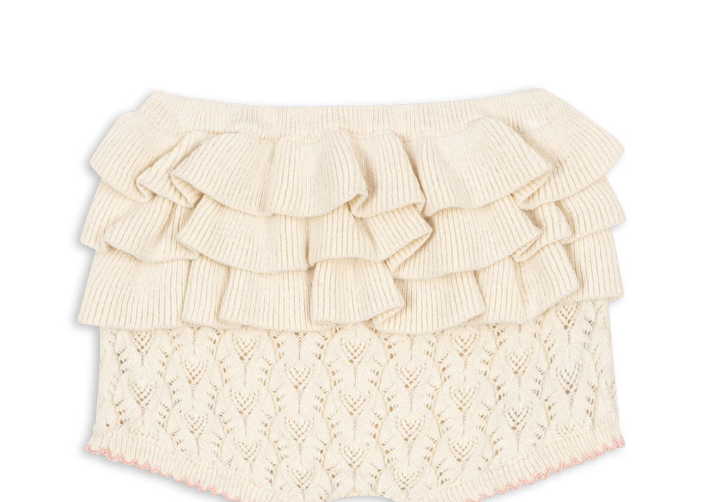 Konges Sløjd A/S Shorts og bloomers - Strik cream off white