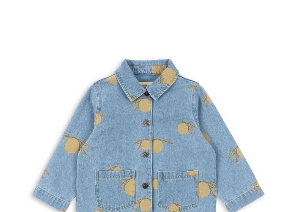 Konges Sløjd A/S Bluser - Vævet lemon denim