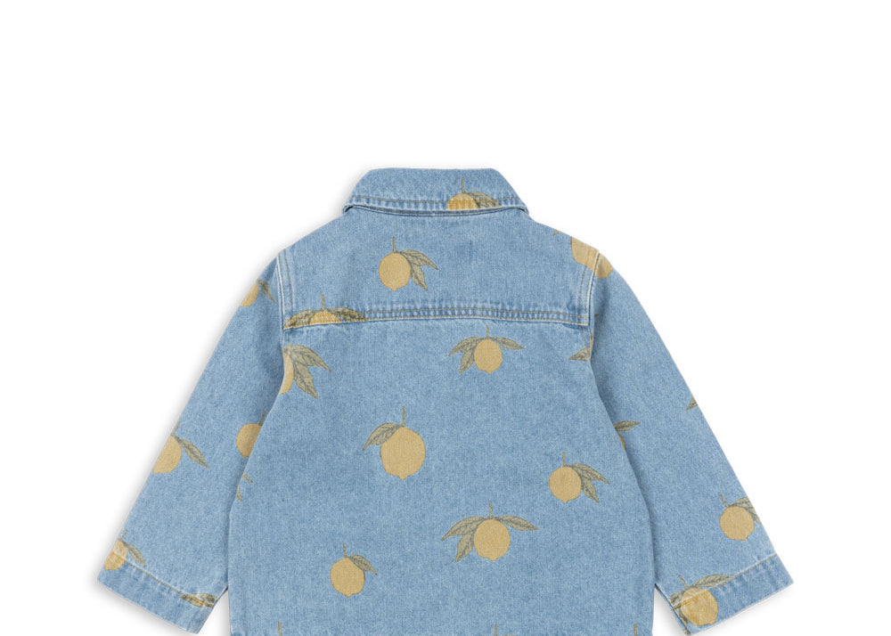 Konges Sløjd A/S Bluser - Vævet lemon denim