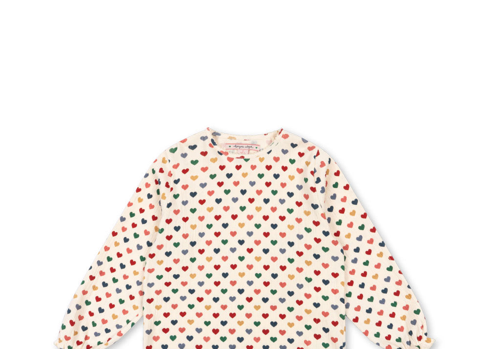 Konges Sløjd A/S Bluser - Jersey coeur coloré