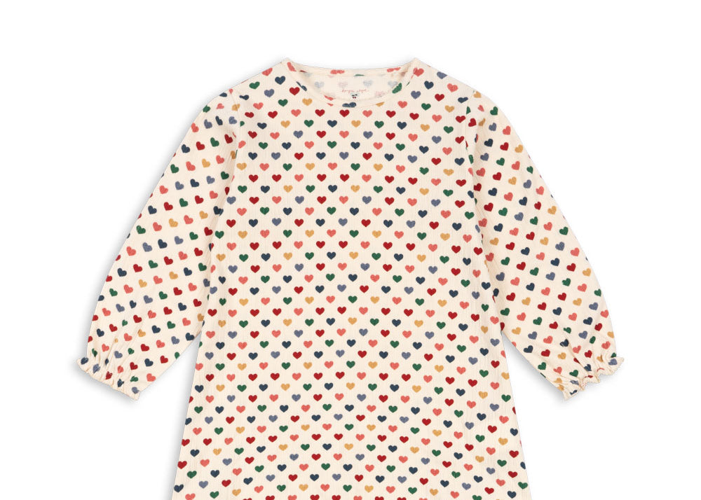Konges Sløjd A/S Kjoler - Jersey coeur coloré