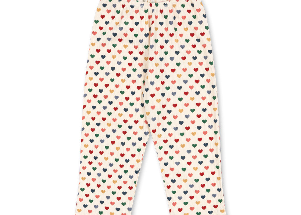 Konges Sløjd A/S Bukser - Jersey coeur coloré