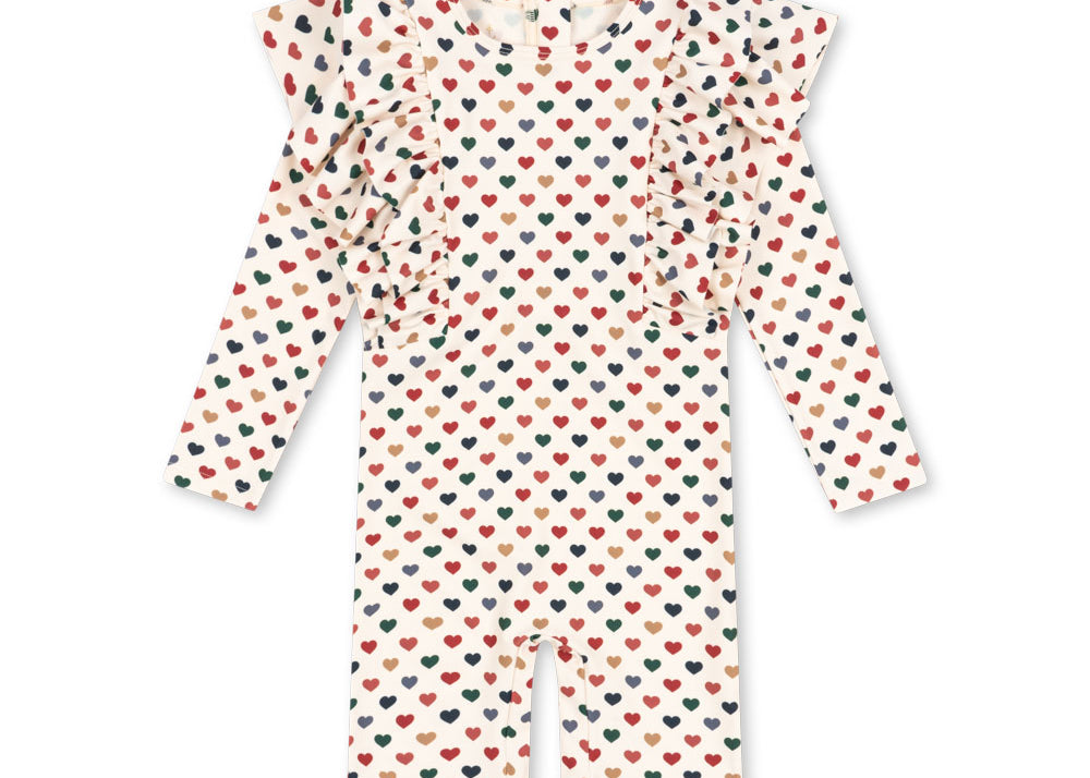 Konges Sløjd A/S UV badedragter coeur coloré