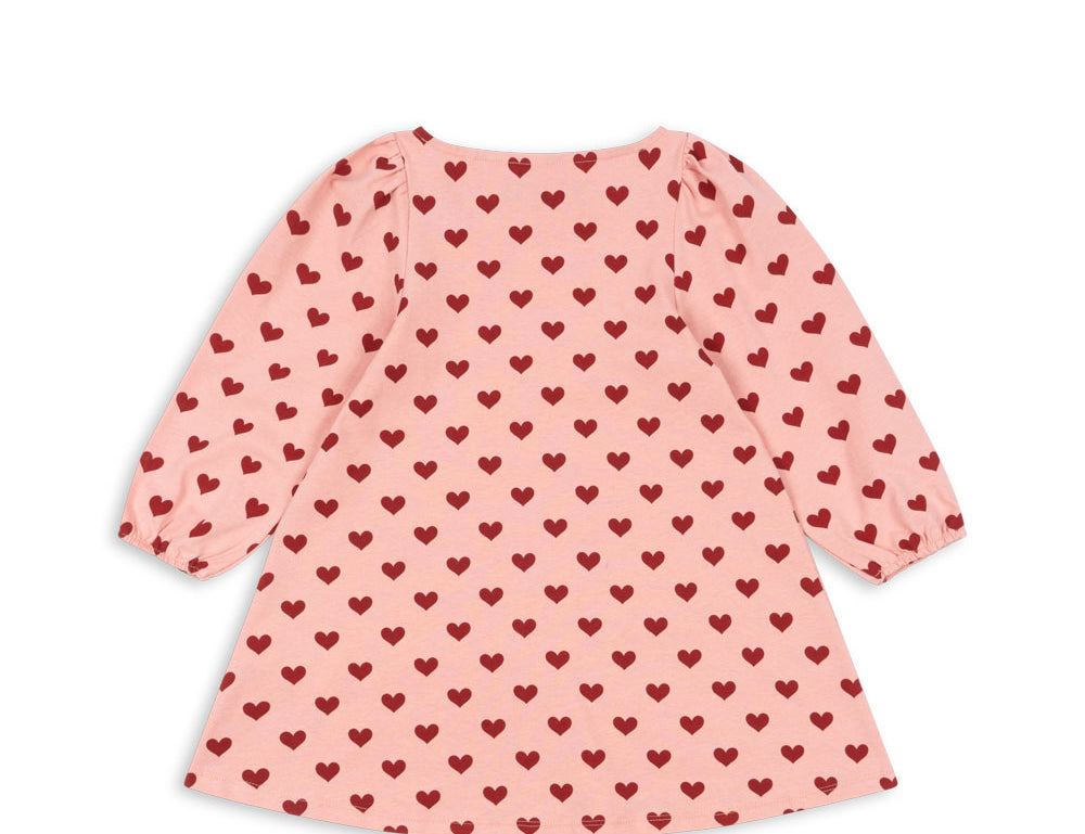 Konges Sløjd A/S JERSEY DRESSES amour rouge