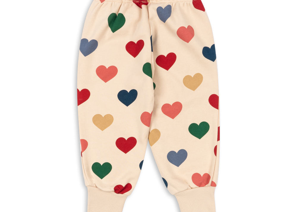Konges Sløjd A/S Bukser - Jersey bon coeur coloré