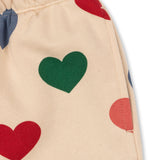 Konges Sløjd A/S Bukser - Jersey bon coeur coloré