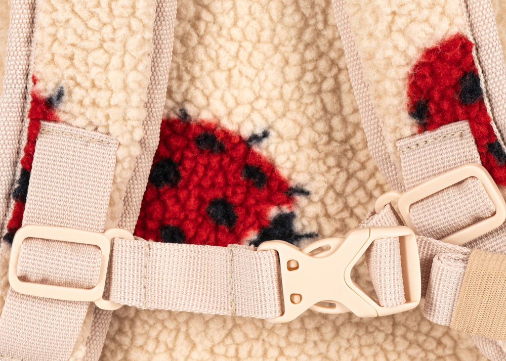 Konges Sløjd A/S Rygsæk ladybug sand