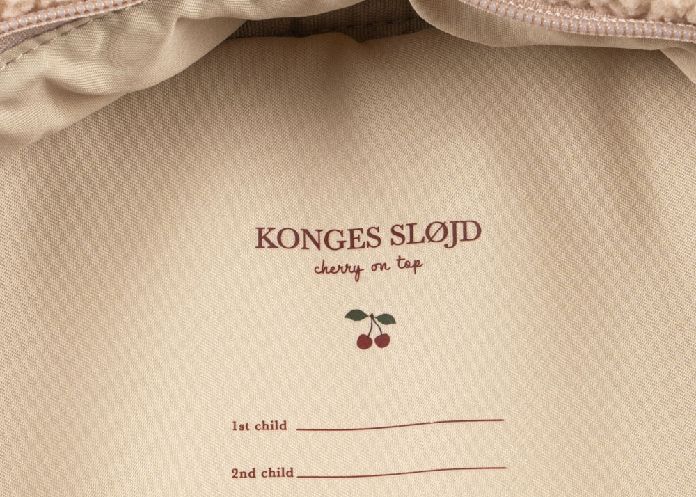 Konges Sløjd A/S Rygsæk ladybug sand