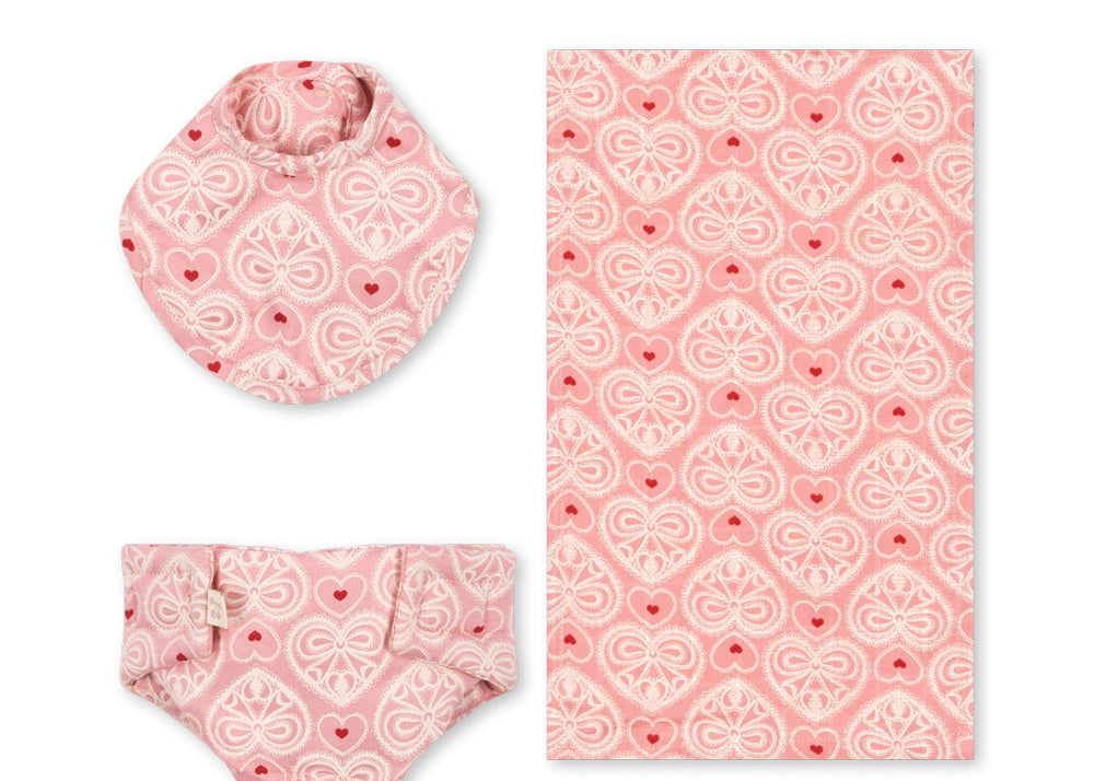 Konges Sløjd A/S Dukke legetøj lacy pink