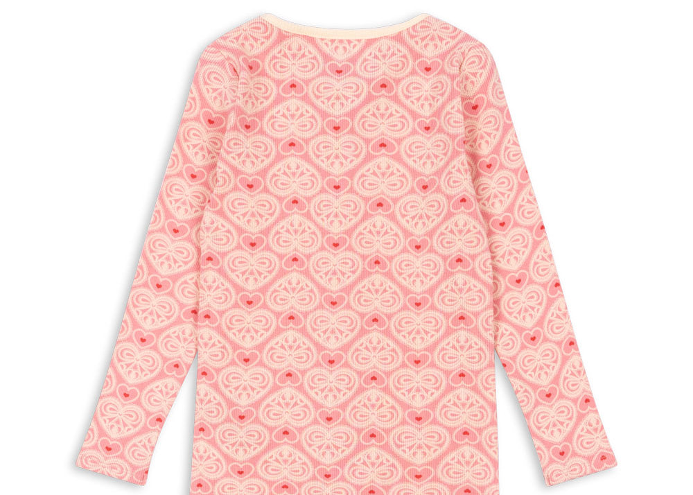 Konges Sløjd A/S Bluser - Jersey lacy rose