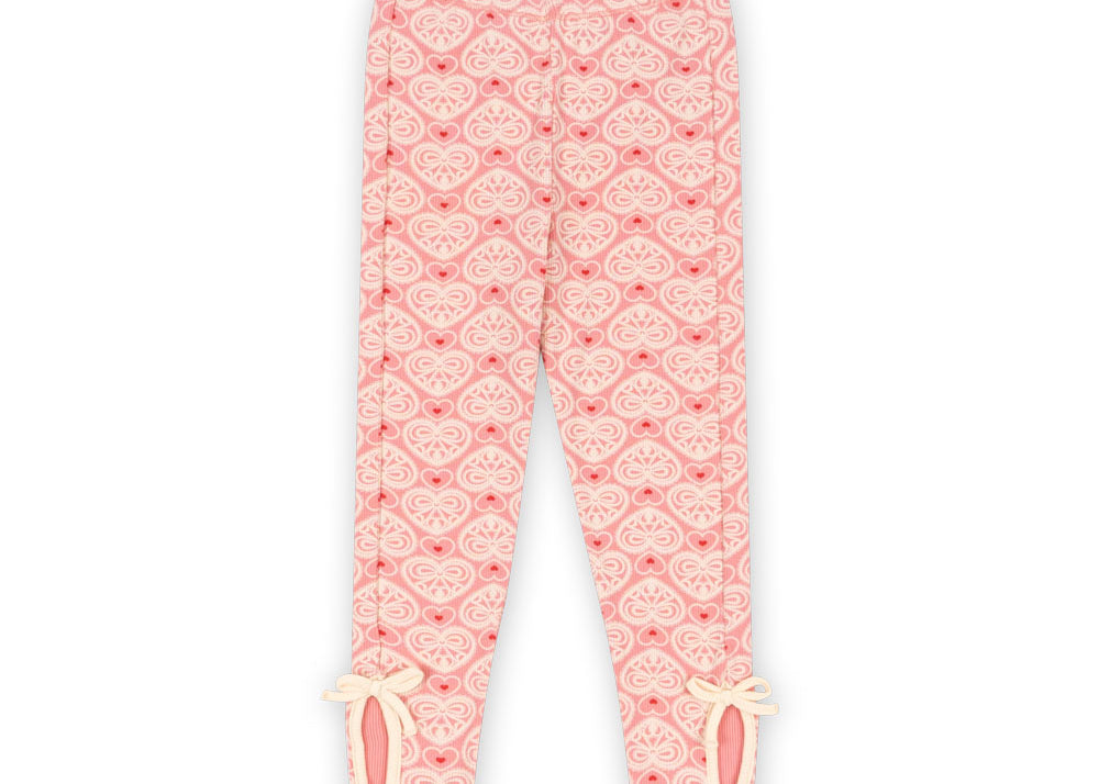 Konges Sløjd A/S Bukser - Jersey lacy rose