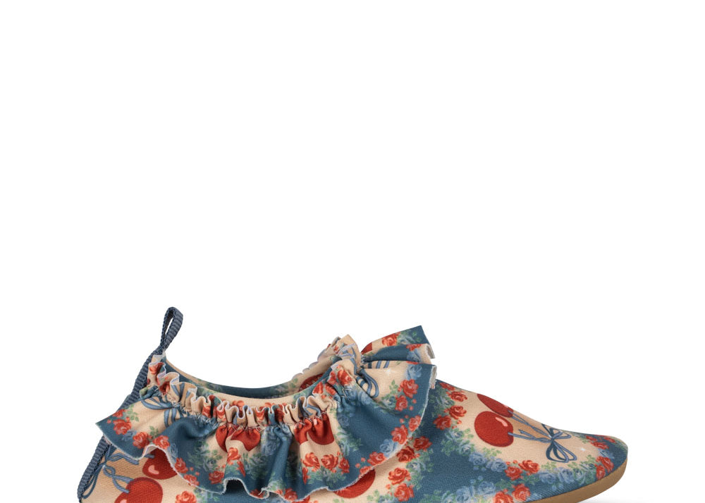Konges Sløjd A/S Badesko cherry bow blue