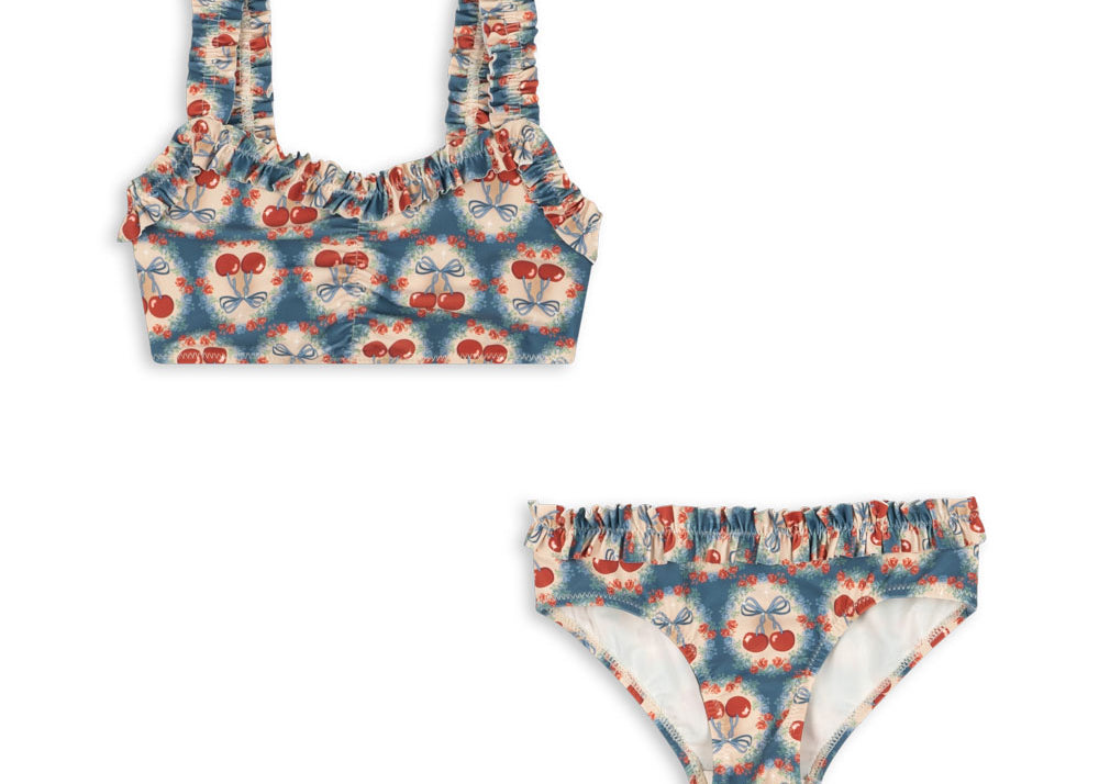 Konges Sløjd A/S Bikinier cherry bow blue