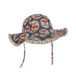 Konges Sløjd A/S Badehatte cherry bow blue