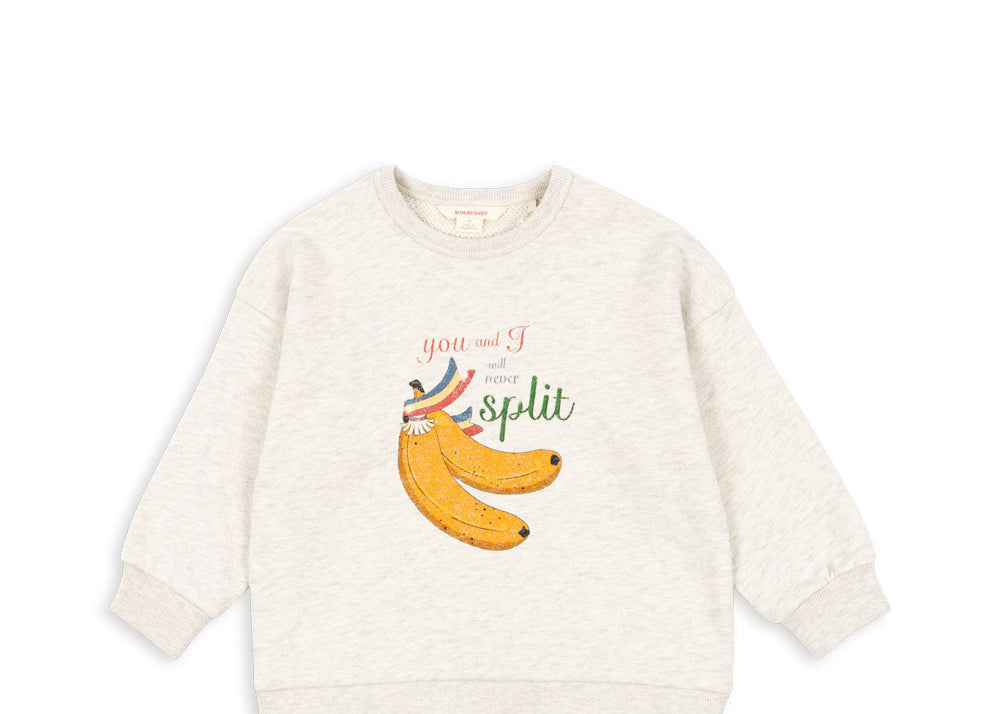 Konges Sløjd A/S Bluser - Jersey off white melange
