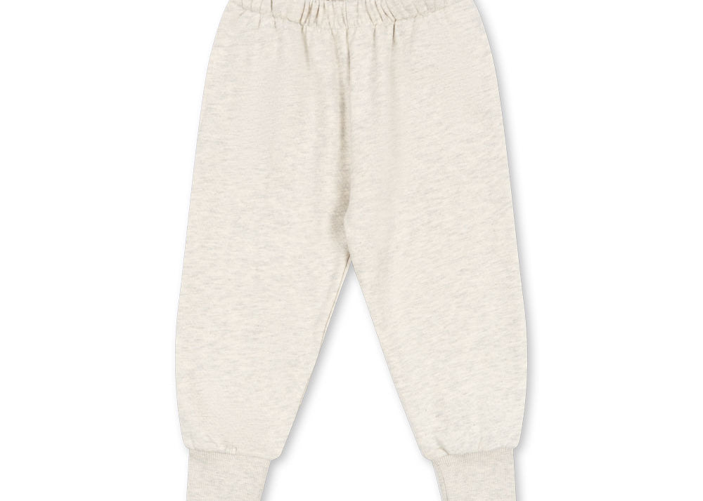 Konges Sløjd A/S Bukser - Jersey off white melange