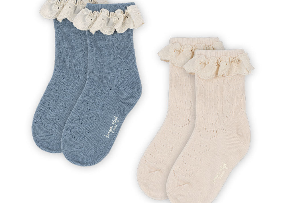 Konges Sløjd A/S Sokker blue mix