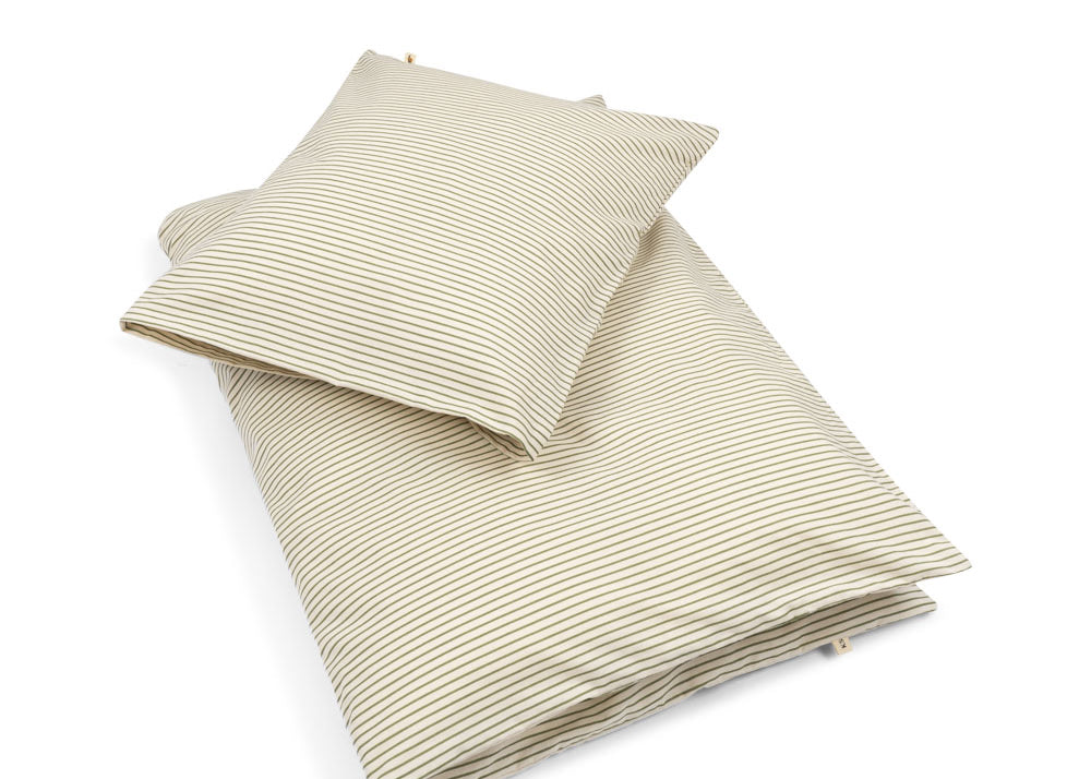 Konges Sløjd A/S Sengetøj - Baby tea stripe