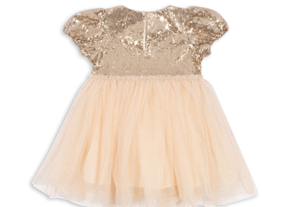 Konges Sløjd A/S WOVEN DRESSES gold blush