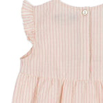 Konges Sløjd A/S Rompere og buksedragter - Vævet peony stripe