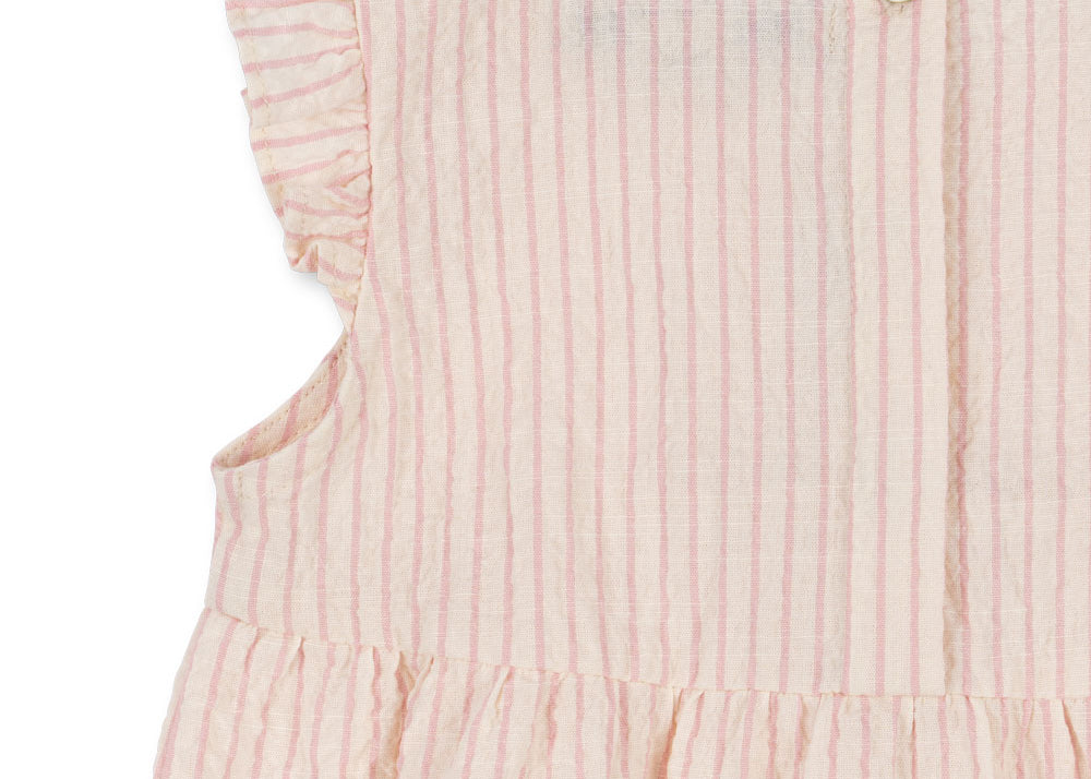 Konges Sløjd A/S Rompere og buksedragter - Vævet peony stripe