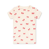 Konges Sløjd A/S JERSEY T-SHIRTS rosia bow