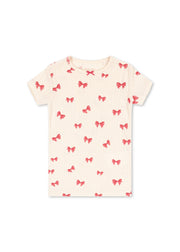 Konges Sløjd A/S JERSEY T-SHIRTS rosia bow