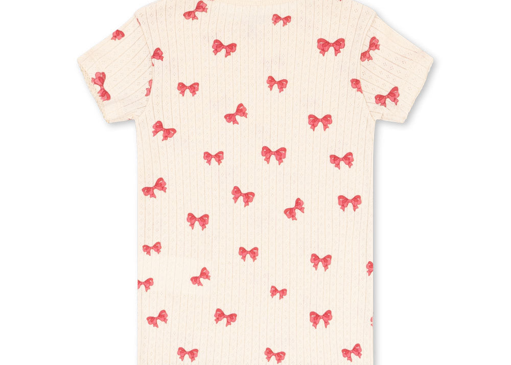 Konges Sløjd A/S JERSEY T-SHIRTS rosia bow