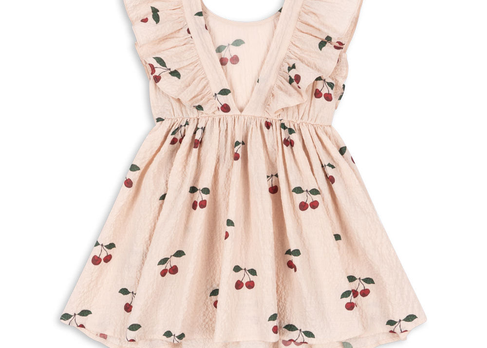 Konges Sløjd A/S WOVEN DRESSES ma grande cerise pink