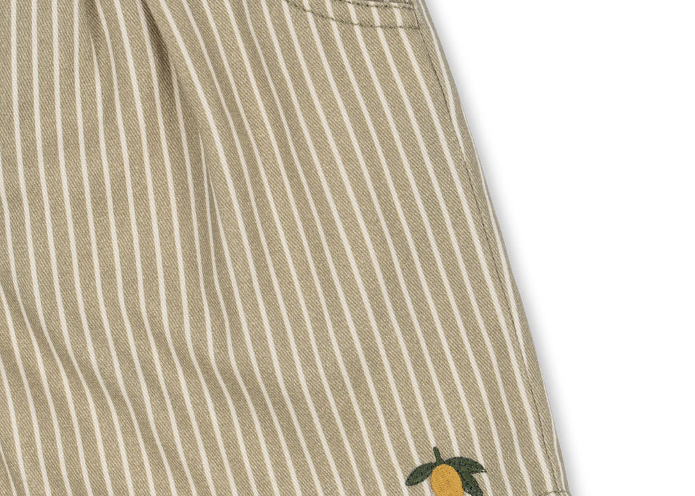 Konges Sløjd A/S Shorts og bloomers - Vævet tea stripe