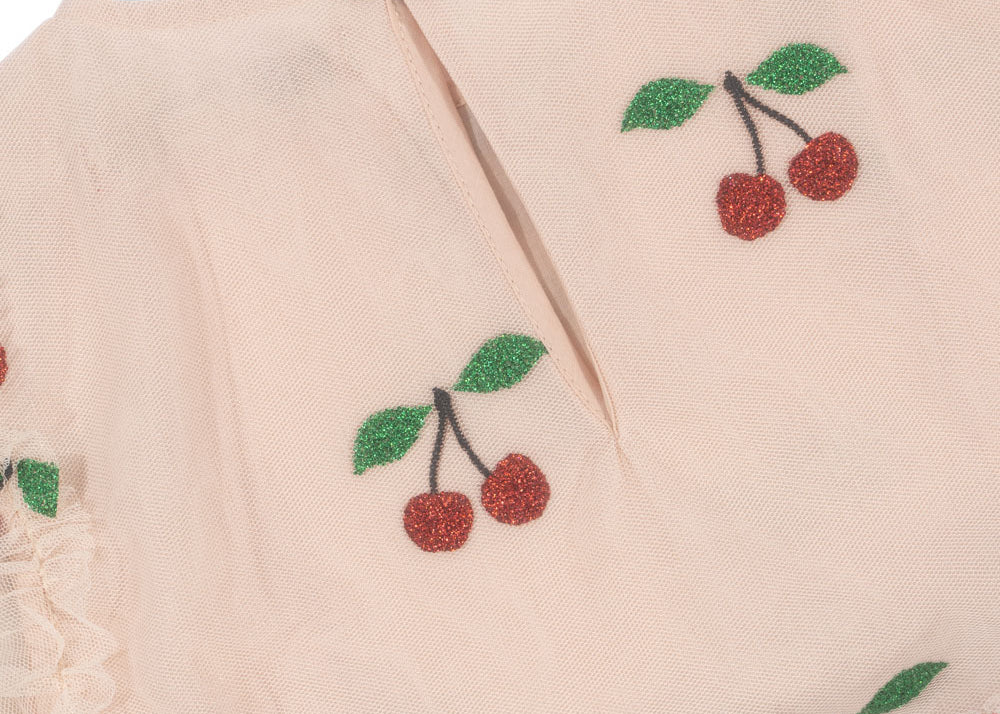 Konges Sløjd A/S WOVEN DRESSES ma grande cerise glitter