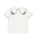 Konges Sløjd A/S T-shirts off white/bow collar