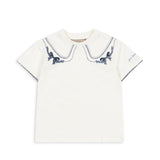 Konges Sløjd A/S T-shirts off white/bow collar