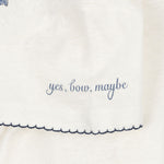 Konges Sløjd A/S T-shirts off white/bow collar