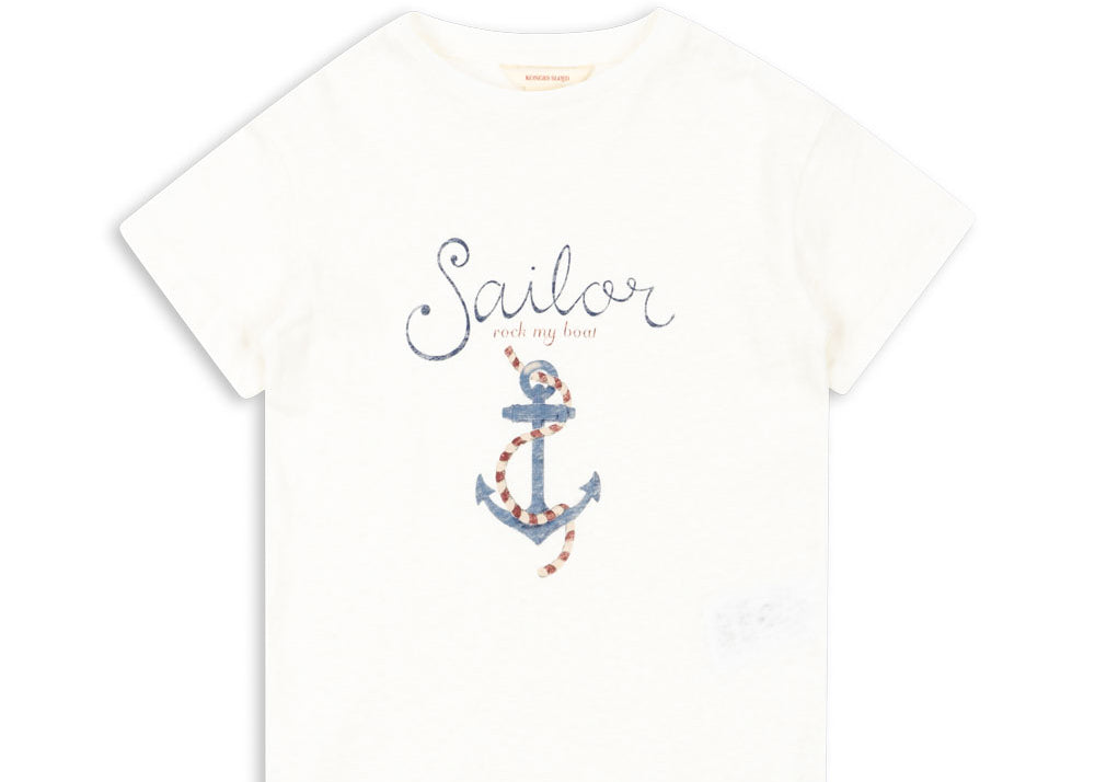 Konges Sløjd A/S T-shirts off white/sailor