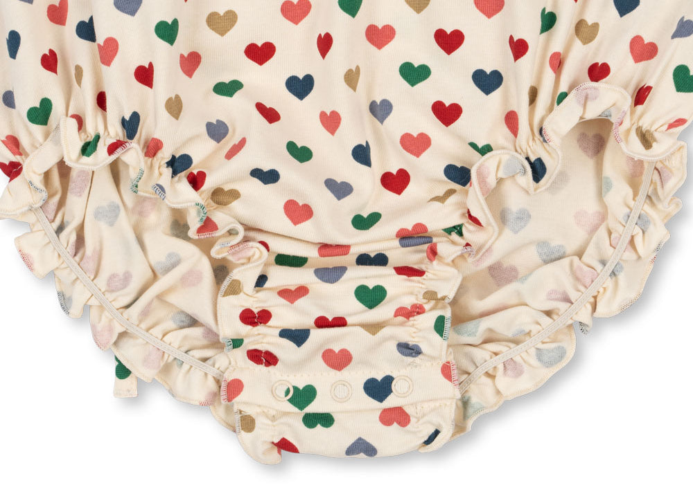 Konges Sløjd A/S Bodystockings coeur coloré