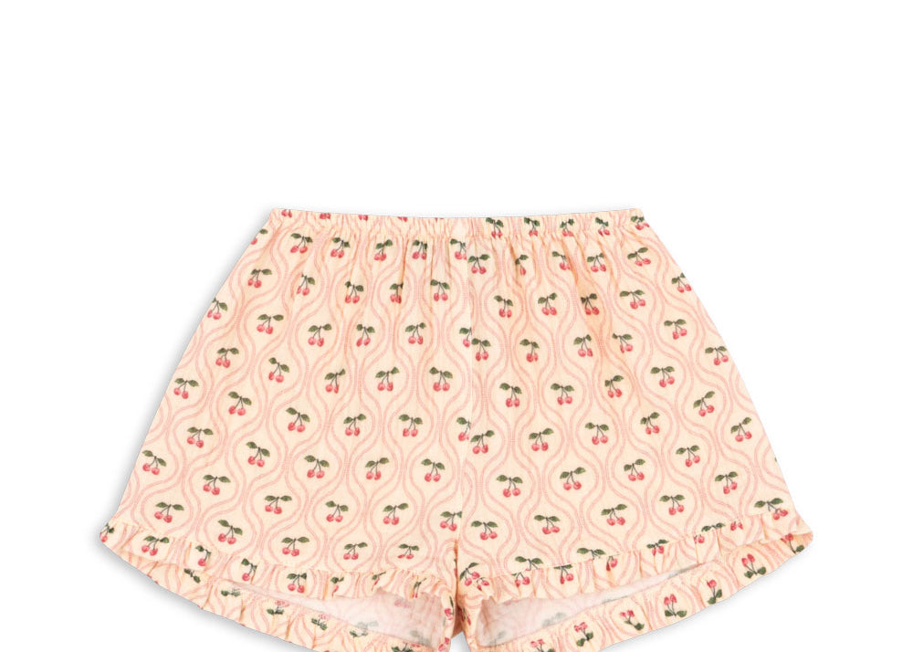 Konges Sløjd A/S Shorts og bloomers - Vævet cherry pink motif