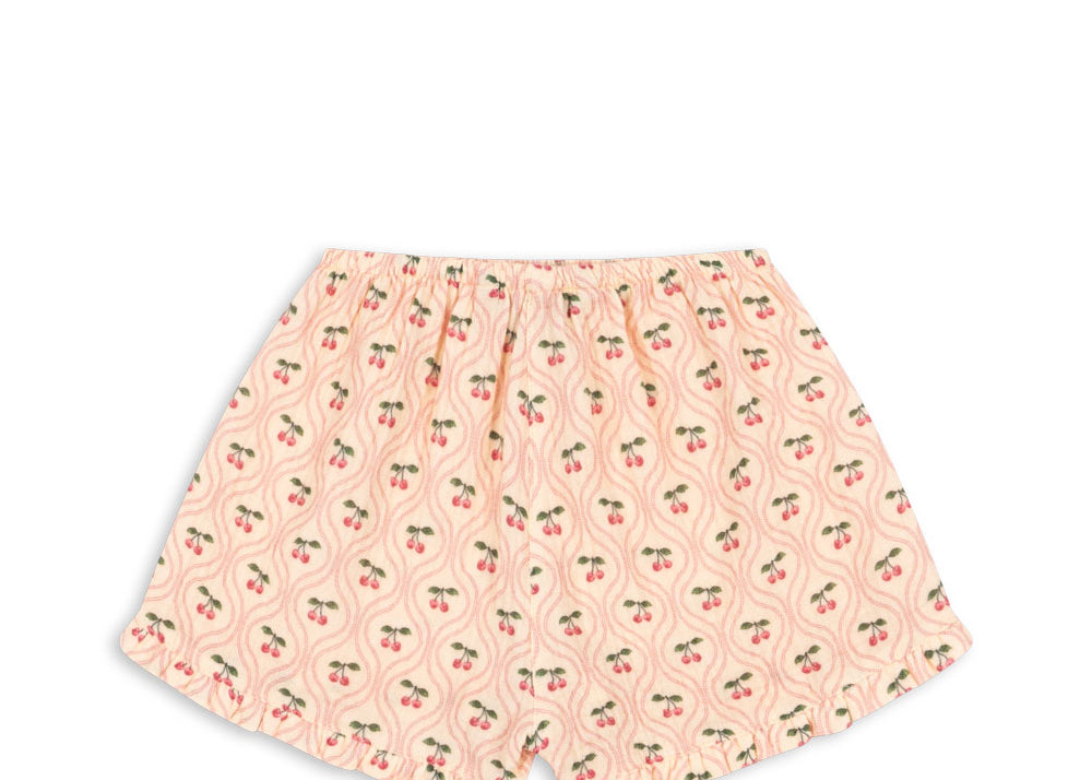 Konges Sløjd A/S Shorts og bloomers - Vævet cherry pink motif